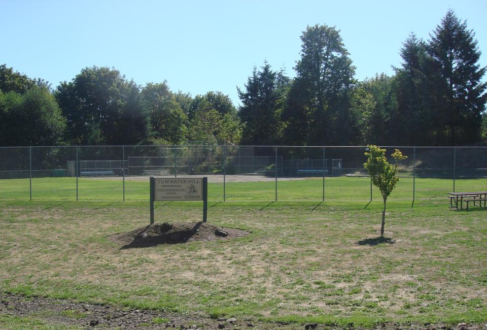 Tumwater Hill Park ball field