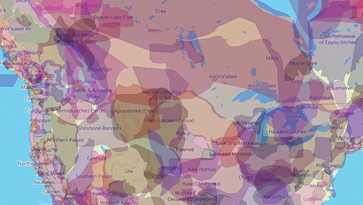 Map of Native American Lands