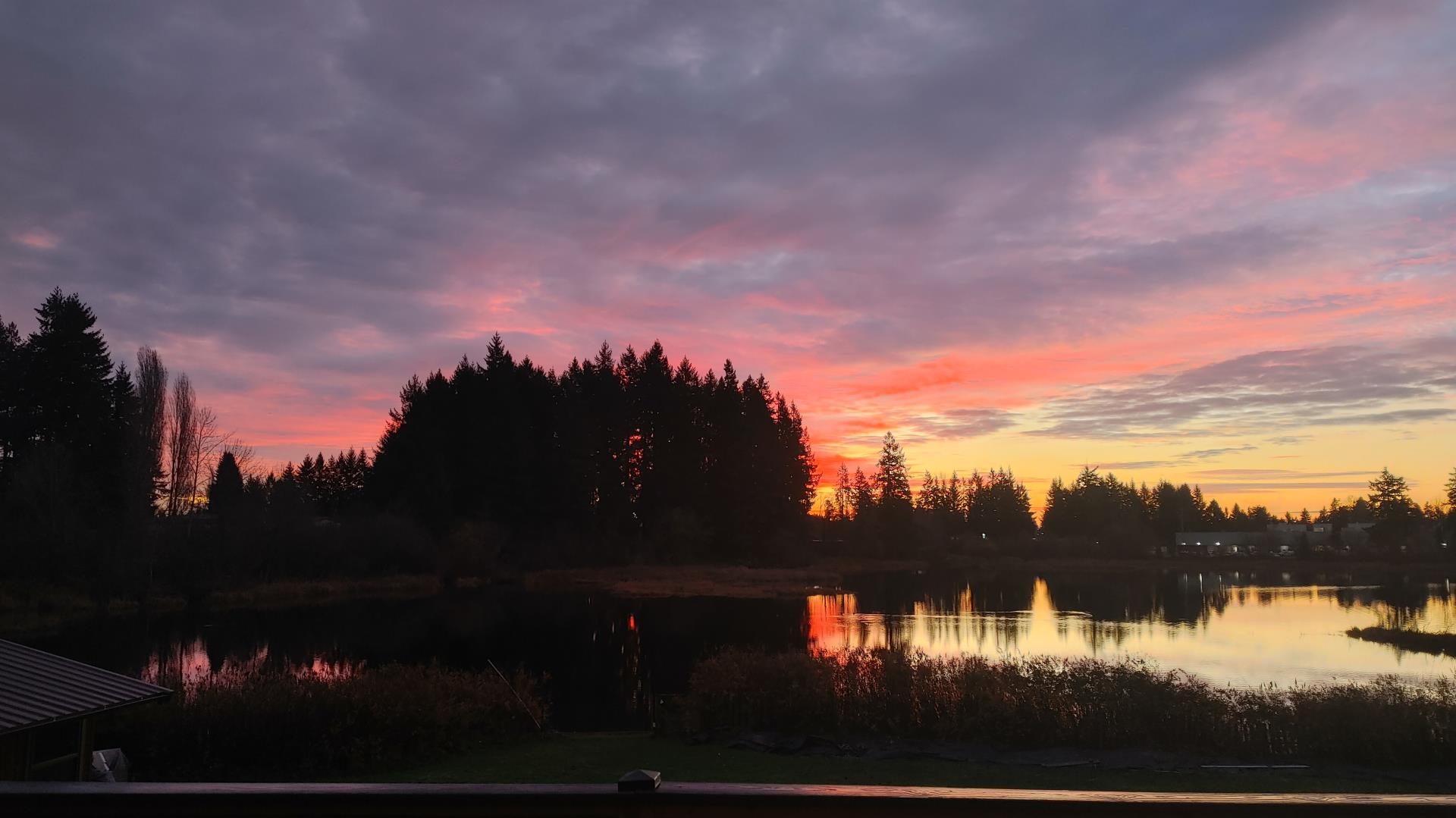 Barnes Lake Sunset