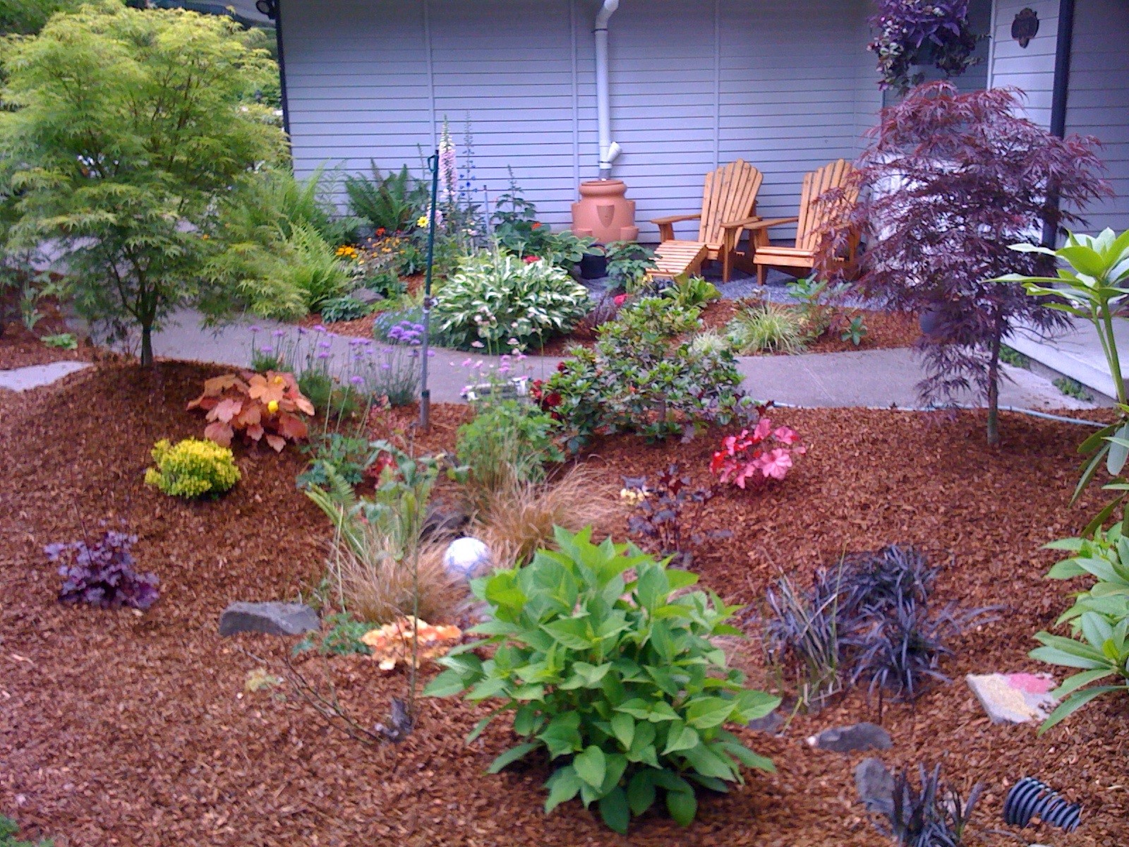 Double rain garden